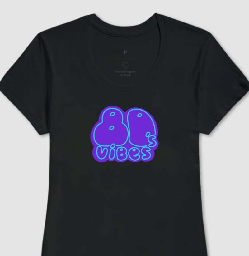 Camiseta – 80’s Vibes