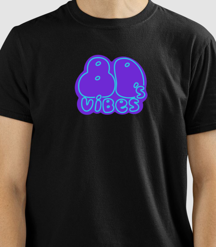 Camiseta POP NEON — 80’s Vibes